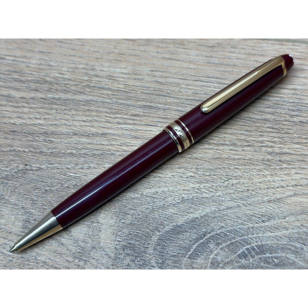 Vintage Montblanc Meisterstuck Classique 164 Bordeaux Ballpoint Pen W. Germany